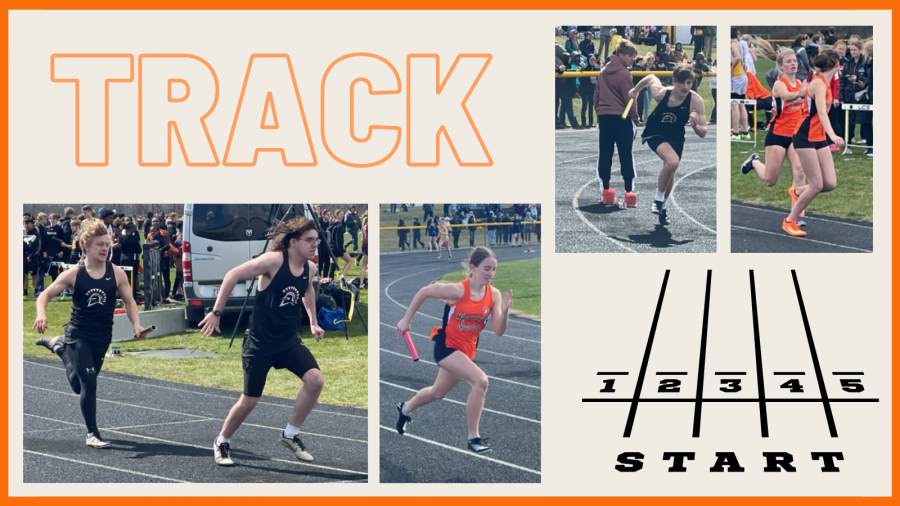 track collage